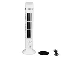 Torre de ventilación sin aspas, lámpara de mesa portátil USB para el hogar, dormitorio y oficina.