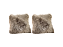 2 Almohadas De Felpa Sencillas Para Uso Doméstico