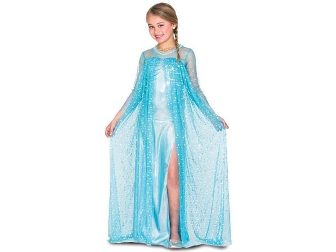 Disfraz de Niña DISFRAZZES Princesa Del Hielo (Talla: 10 a 12 años)