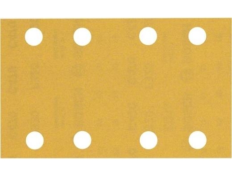 Lija BOSCH Expert C470 con 8 Orificios para Lijadoras Orbitales - 80x133 mm - G 320 - 10 Un
