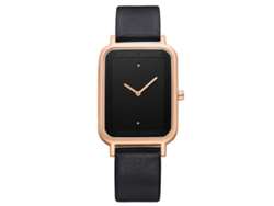 Reloj De Pulsera Casual De Negocios Para Hombre Zhoulianfa Con Correa De Cuero Sintético (gris)