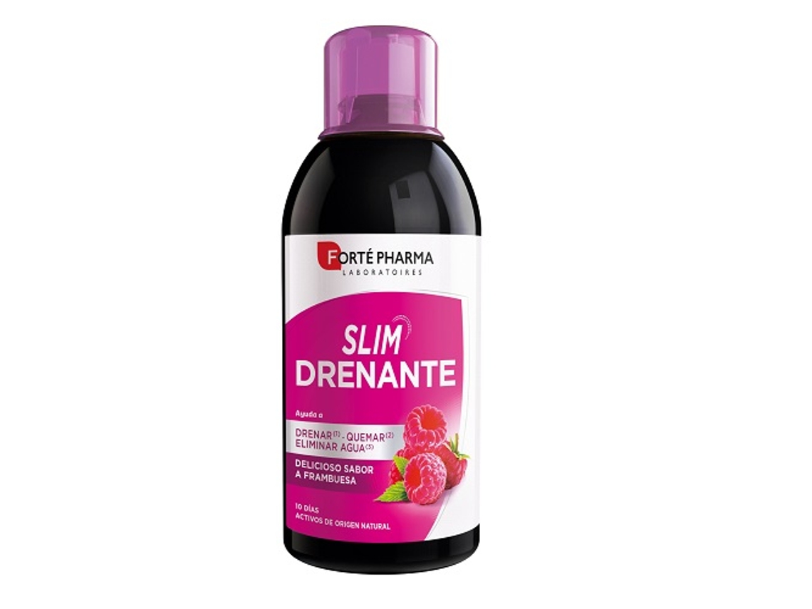 Té FORTÉ PHARMA Turboslim Drenante Framboesa (500 ml)