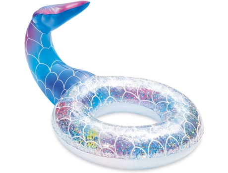 Flotador DISFRAZZES Cola de Sirena Inflado (124 x 81 x 65 cm)