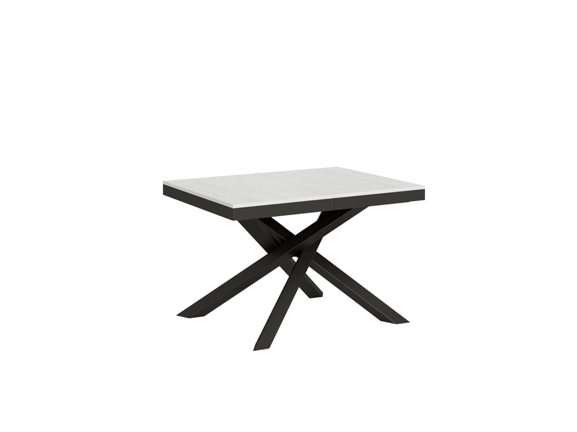 Mesa de Comedor ITAMOBY Volantis Evolution (90x120/380 - Paneles de Melamina - Fresno Blanco)