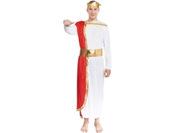 Disfraz de Hombre PARTILANDIA elegante blanco romano (Tam.: L)
