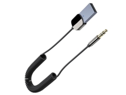 Receptor Bluetooth 5.0 con micrófono, conexión automática, llamadas manos libres, transmisor y receptor Bluetooth para coche Rosewell