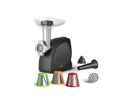 Picadora de Carne MOULINEX Me472832 Negro (2000 W)