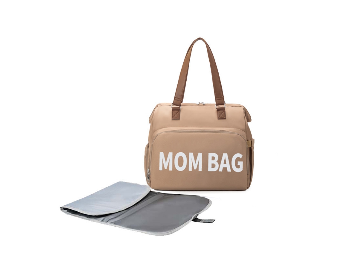 Bolso bandolera impermeable y ligero para maternidad/bebé, ideal para salidas y durante el embarazo. Protector de pañales Yunzii color caqui para mamá.