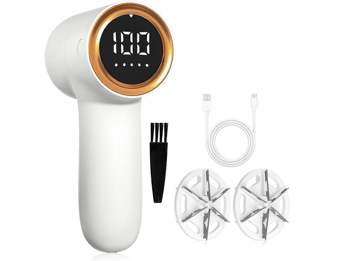 Quitapelusas y pelusas para ropa con pantalla LED, recargable por USB. Rosewell
