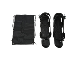 Botas de esquí mini ajustables Talla única Calzado Black Forest Trail y mini snowboard