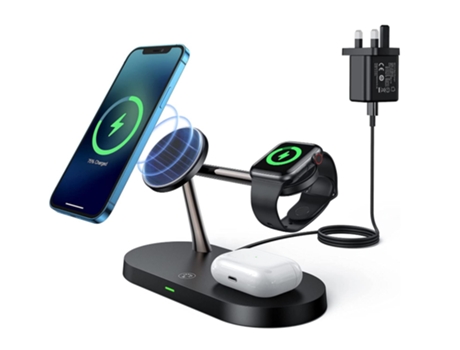 Cargador Auto CHRONUS SBC221011 Magsafe (iPhone - 18W - Negro)