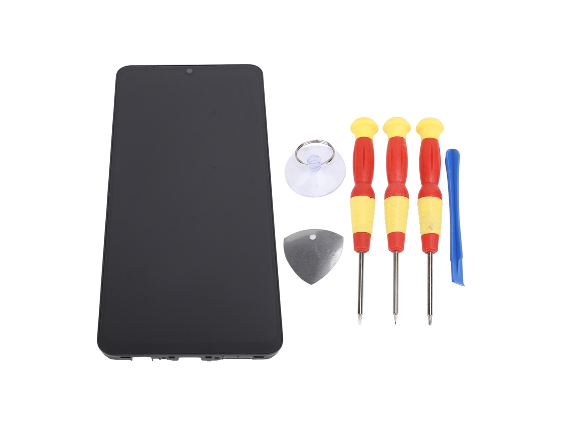 Conjunto De Herramientas De Reparación Para Pantalla Táctil Lcd Samsung A06 Con Marco De Reemplazo