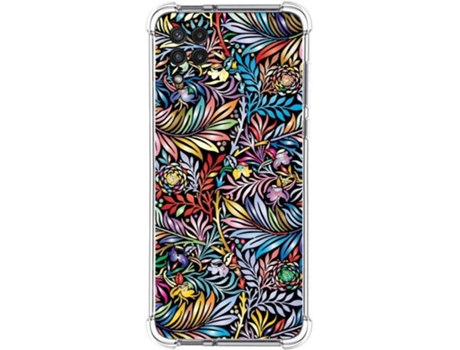 Carcasa Samsung Galaxy A22 4G TUMUNDOSMARTPHONE Dibujos Antigolpes Flores 04 Multicolor