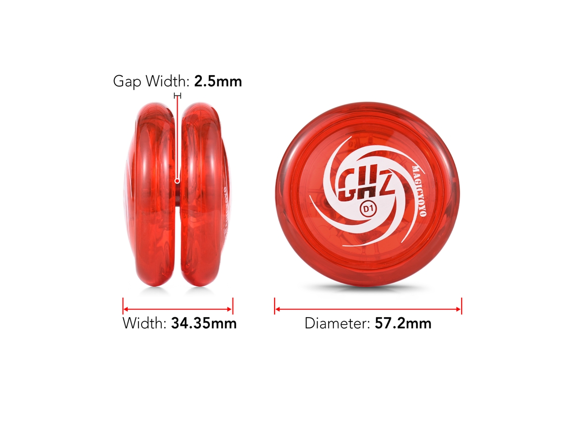 Yo-yo Interactivo Para Niños Con 5 Cuerdas De Repuesto, Guante Y Estuche Para Principiantes.