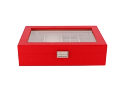 Organizador de joyas para guardar pendientes, collares y anillos.