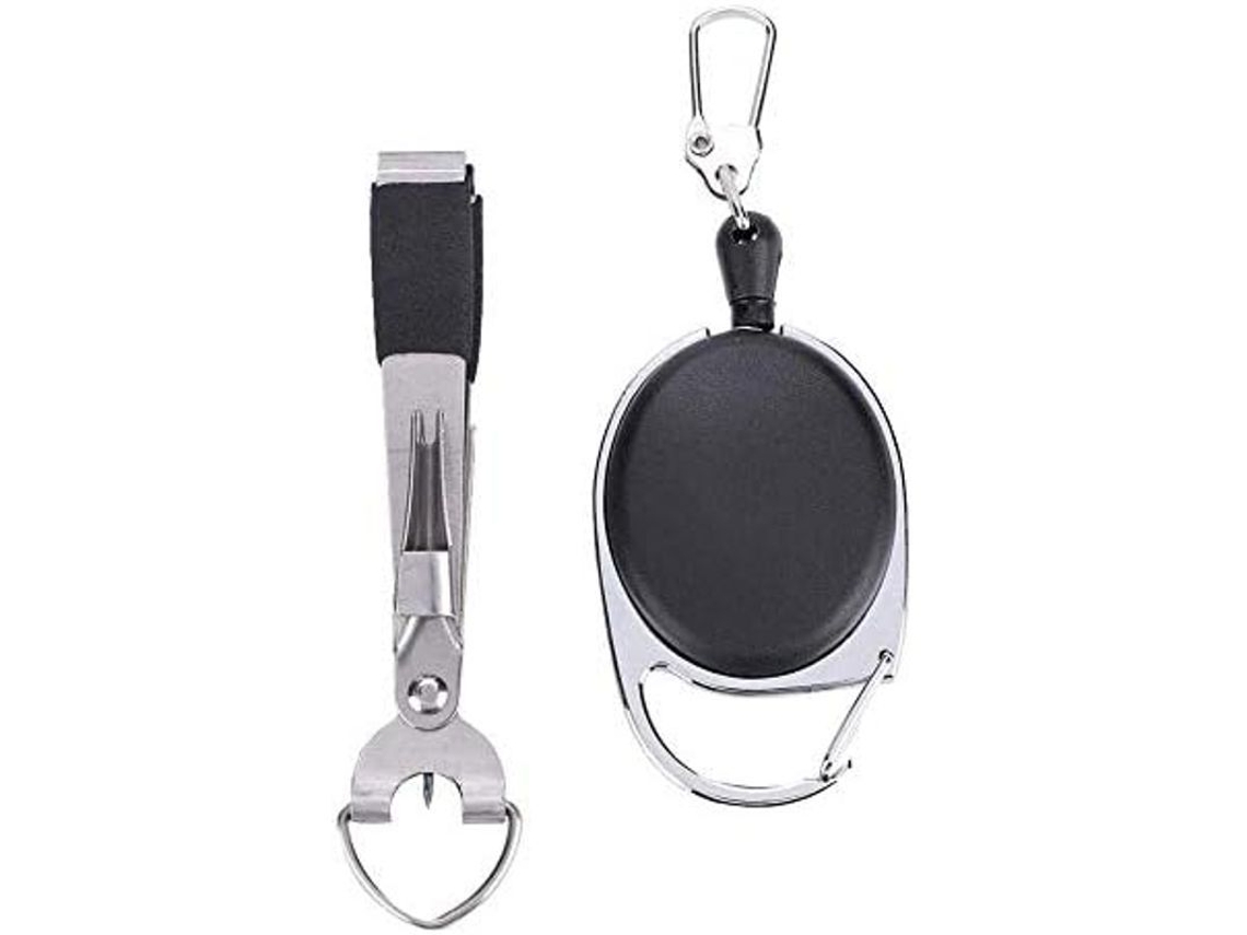 Ferramenta Multifuncional De Pesca Com Mosca, Cortador De Linha E Extrator De Aço Inoxidável
