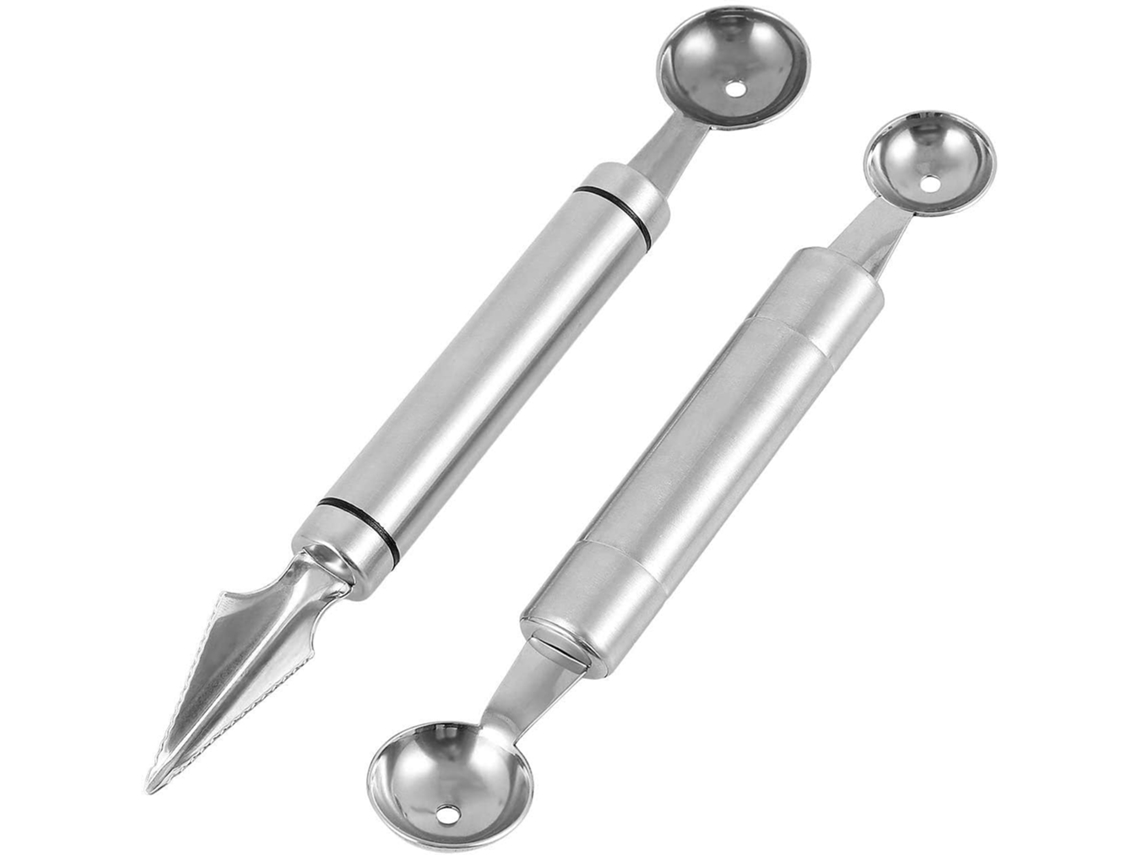 Cuchillo de acero inoxidable para tallar fruta, apto para frutas y postres. Mdug