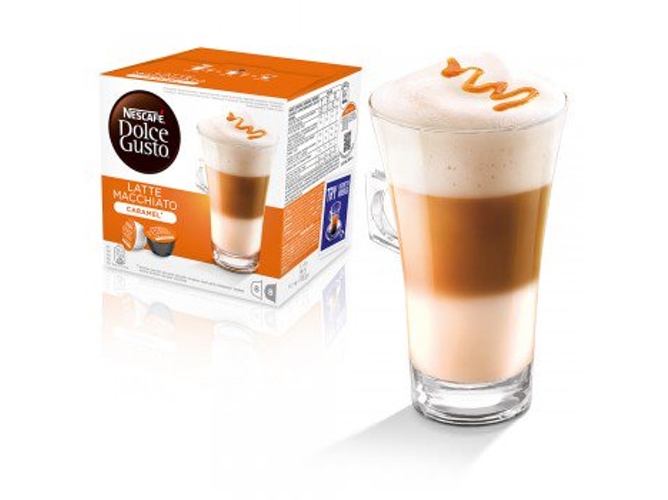 Cápsulas de café NESCAFÉ Dolce Gusto Caramel Latte Macchiato