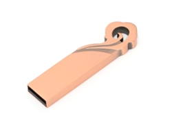 Pendrive Usb 2.0 Metal Impermeable 128gb Almacenamiento Memoria Portátil Para Transmisión Compartir Datos