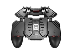 Controlador de juegos Memo Ak77 con ventilador y disparador para teléfono móvil, joystick Hengjian (1200 mAh)