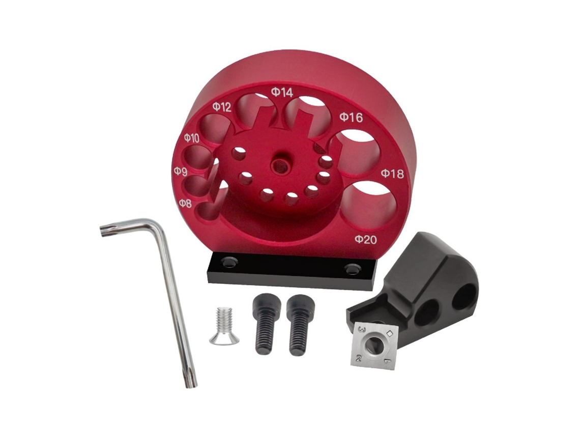 Herramienta Auxiliar Para Fabricar Pasadores Con 8 Orificios Ajustables (kit De Plantilla De 8-20 Mm)