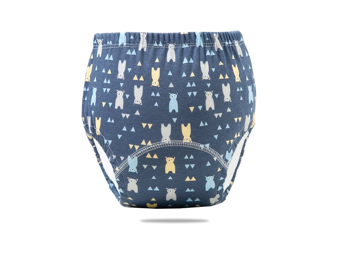 Pañales lavables para bebé, calzoncillos de entrenamiento Siurn Bear, talla 90 (aptos para bebés de menos de 17 kg)
