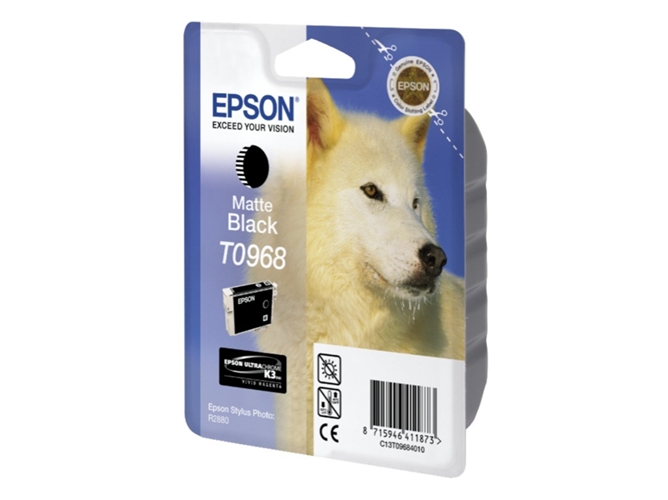 Cartucho de tinta original EPSON, T0968, Husky, C13T09684010