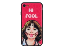 Cubierta De Protección Contra Impactos Delgada Para Iphone 8 Rojo