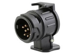 Adaptador De 13 Pin A 7 Pin Para Enchufe De Remolque Estándar Europeo Camión Caravana Conector Eléctrico