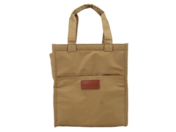 Bolsa Térmica Para El Almuerzo, Fabricada En Tela Oxford Con Bolsillos, Gran Capacidad, Color Caqui.