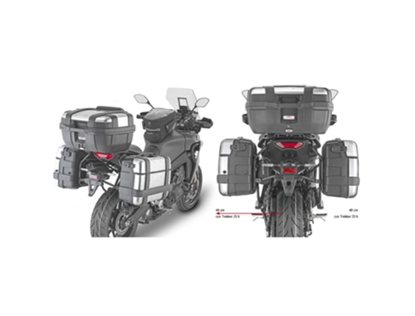 Soporte de la maleta lateral de la moto GIVI Monokey Yamaha Tracer 9 21