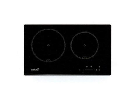 Placa Inducción CATA IB 2 PLUS BK/A 2f 59x35cm