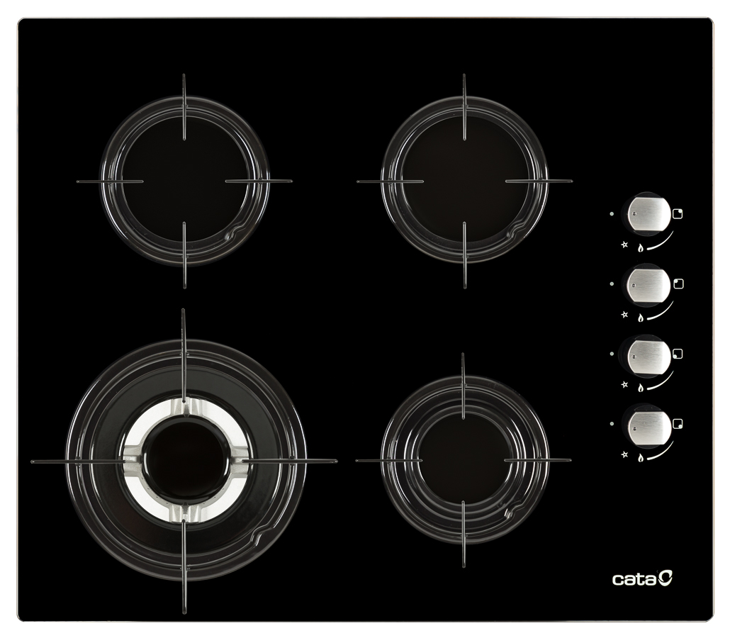 Placa de Gas CATA CI 631 BK (Gas Natural - 59 cm - Negro)