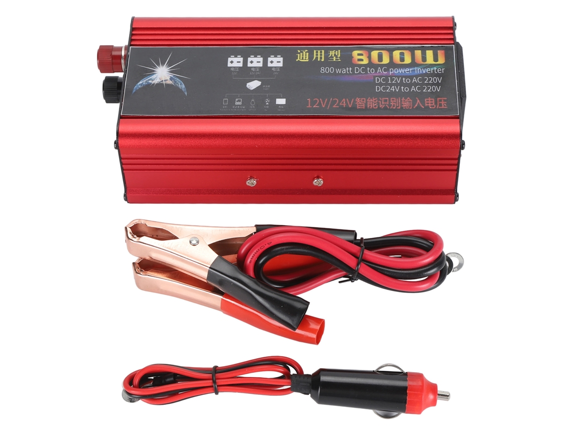 Convertidor Inversor De Corriente Para Automóviles Y Embarcaciones, 800 W, 12 V/24 V Cc A Ca.