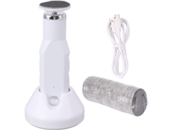 Lima Eléctrica Para Pies: Elimina Callosidades, Extraíble, Lavable, Con Interfaz Usb.