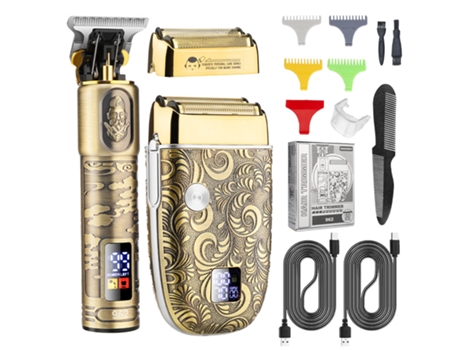 Cortapelos y Barba Multifunción TRUMSEN 962 Dorado