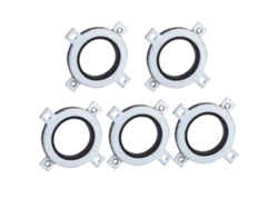 5 Piezas Amortiguador De Vibraciones Para Motor Paso A Paso 42 De 52x52x5.5mm Para Almohadilla De Amortiguador Nema 17