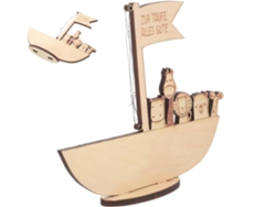 Clip Arca De Noé Usd Staple Ouah Artículos Para Bebés De Género Neutro Bautizo Para Niña Decoración De Madera