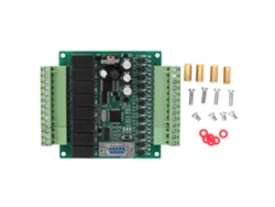 Placa de control programable industrial PLC FX1N 20MR para control automático de CC 22 V-28 V