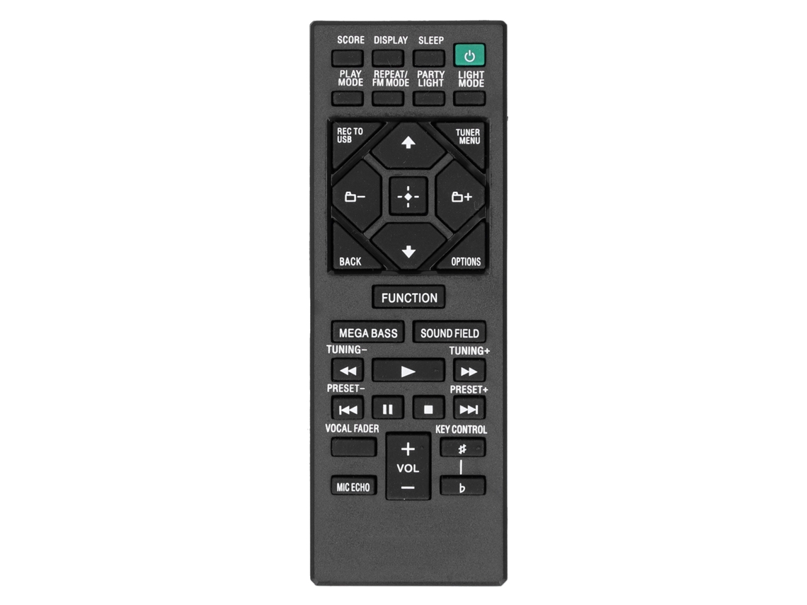 Controle Remoto Para Sistema De Áudio Home Hifi Sony Rmt-am330u Rmt-am220u Substituto