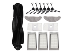 Kit De Accesorios Para La Aspiradora Robot Eve Plus: Cepillos, Filtros, Bolsas Para El Polvo Y Paños De Limpieza.