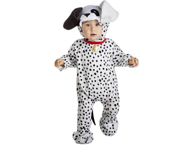 Disfraz de Bebé DISFRAZZES Perro Dálmata (Talla: 6 a 12 meses)