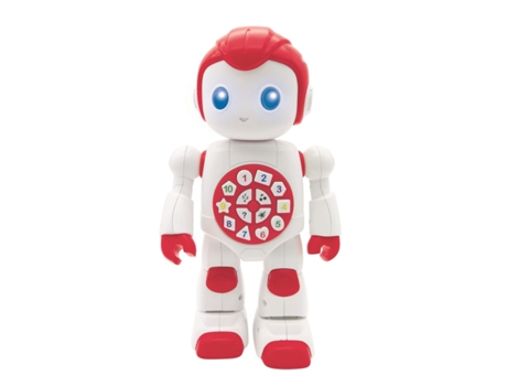 Robot LEXIBOOK Powerman First: Robot Parlanchín Interactivo (Edad Mínima Recomendada: 3 años)