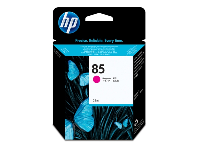 Cartucho de Tinta Original HP 85 Magenta para HP Designjet 30, 90, y 130