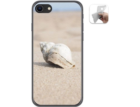 Carcasa iPhone SE 2020 TUMUNDOSMARTPHONE Concha Multicolor
