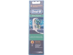 Recarga para Cepillo de Dientes ORAL-B Dual Clean Cabezales 2 Unidades