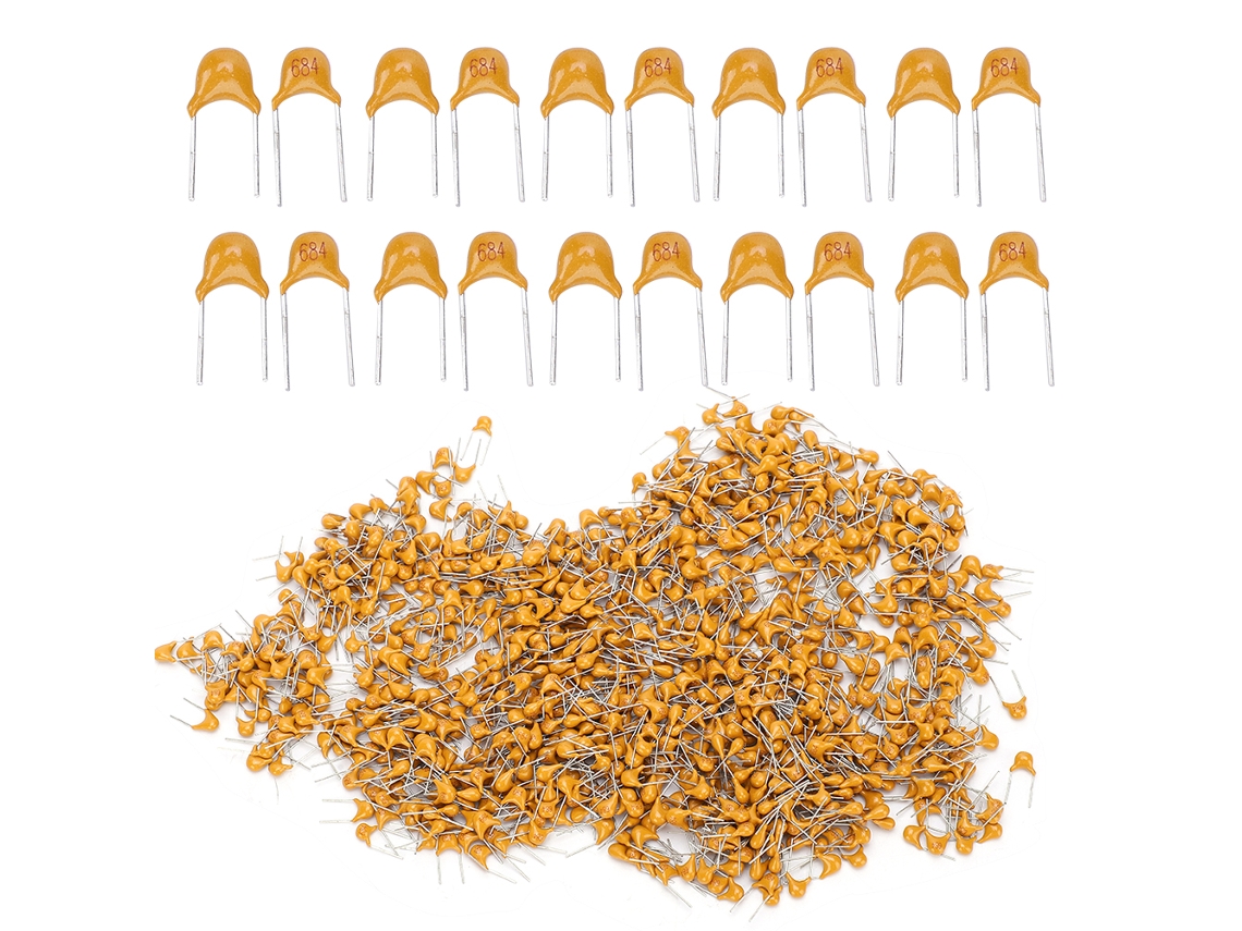 Yncm2026-condensador Cerámico Monolítico 50v 0.64uf 10% 5.08mm, 1000pcs Para Instrumentos Electrónicos Preciso