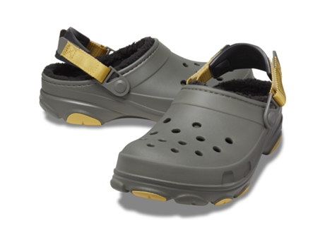 Zuecos CROCS Forro All Terrain Verde (41/42)