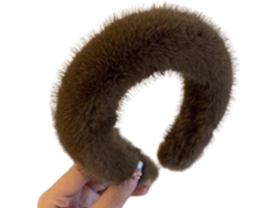 Diadema De Piel Sintética Para Mujer - Antideslizante, Estilo Casual, Ala Ancha. Lavable.