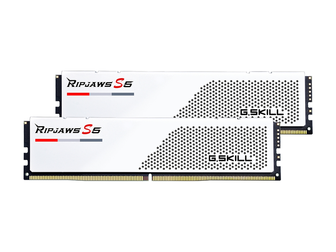 Memoria Ram G.SKILL Ripjaws S5 / F5-6000J3040F16GX2-RS5W 32 GB 2 x 16 GB DDR5